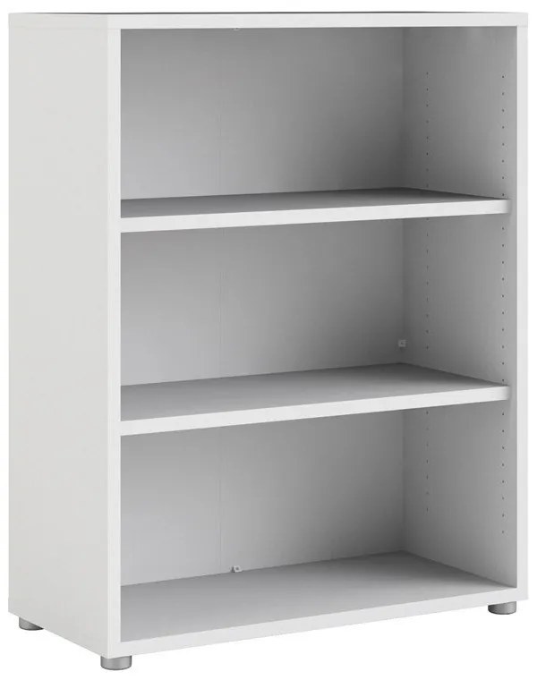 Bibliotecă modulară albă 89x113 cm Prima – Tvilum