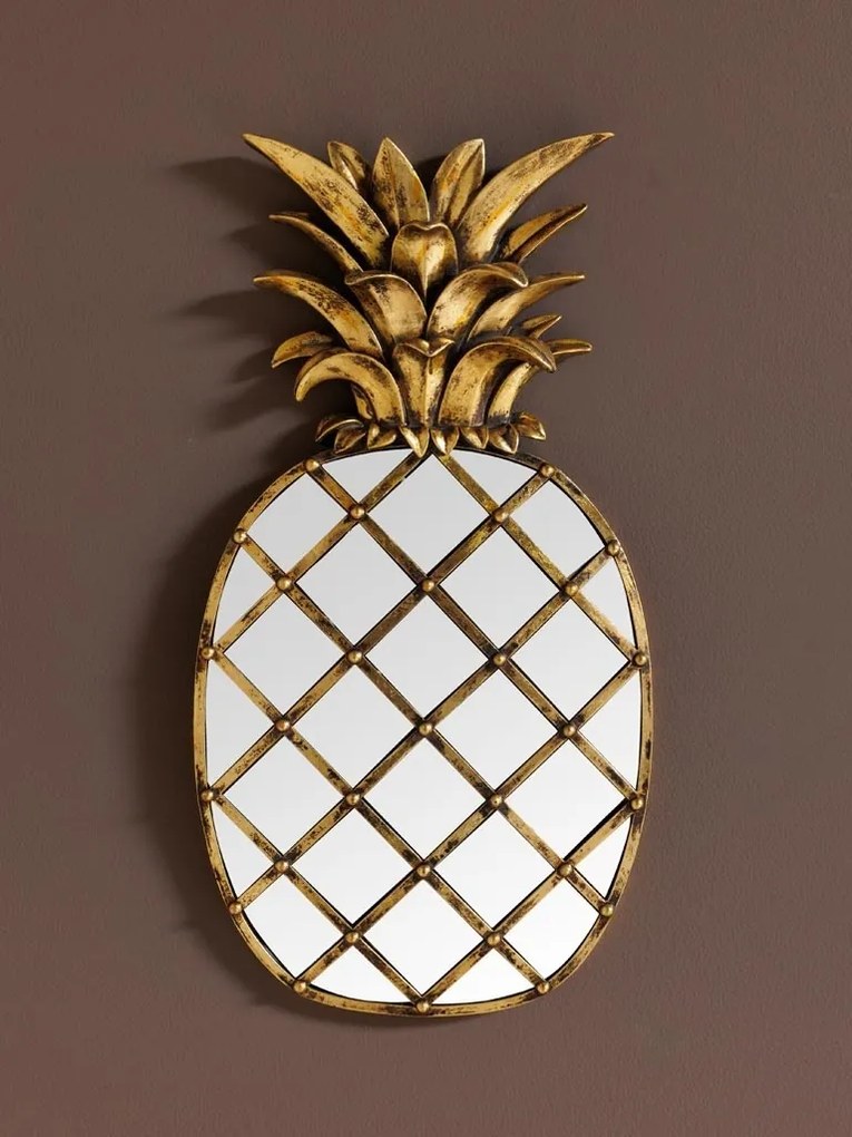 Oglinda de perete, din polirasina, Pineapple