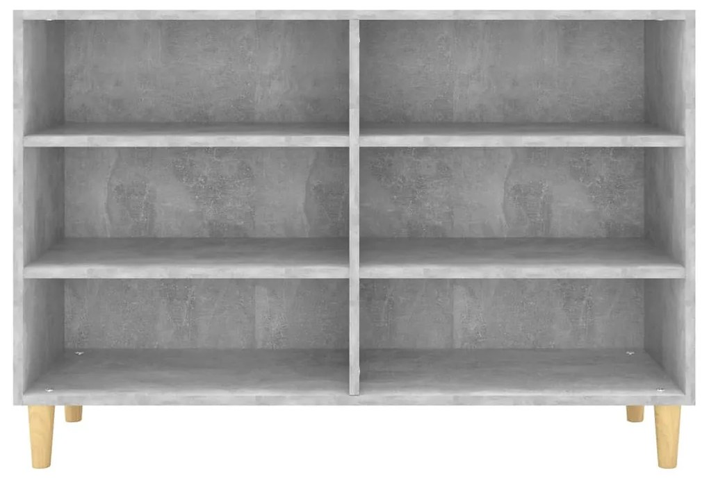 Servanta, gri beton, 103,5x35x70 cm, PAL Gri beton, 1, Gri beton