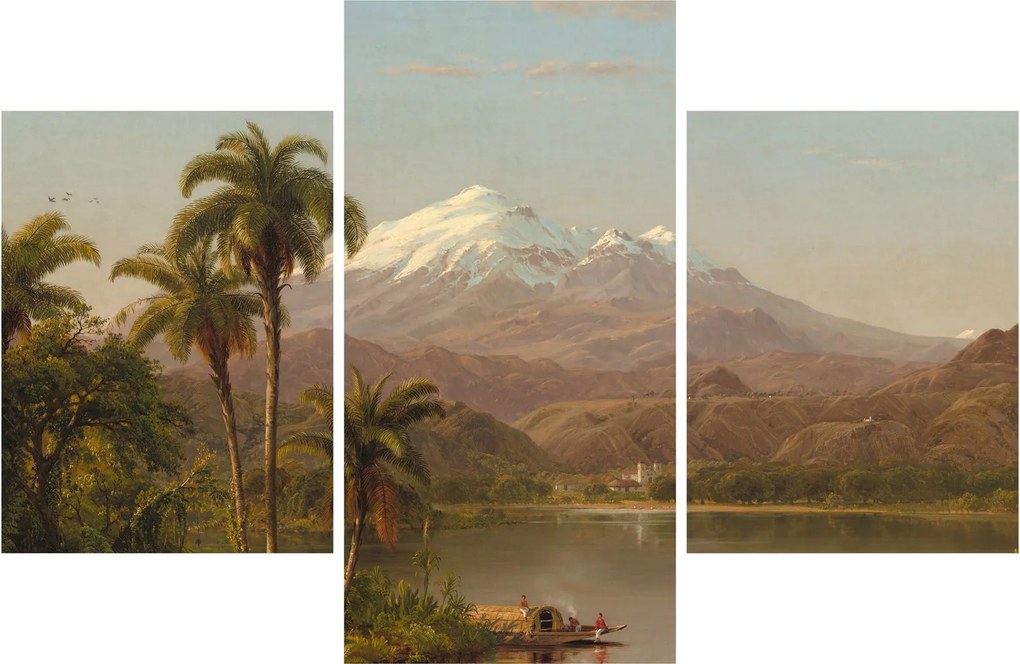 Tablou - Frederic Edwin Church, Tamaca Palms, reproducere (90x60 cm)
