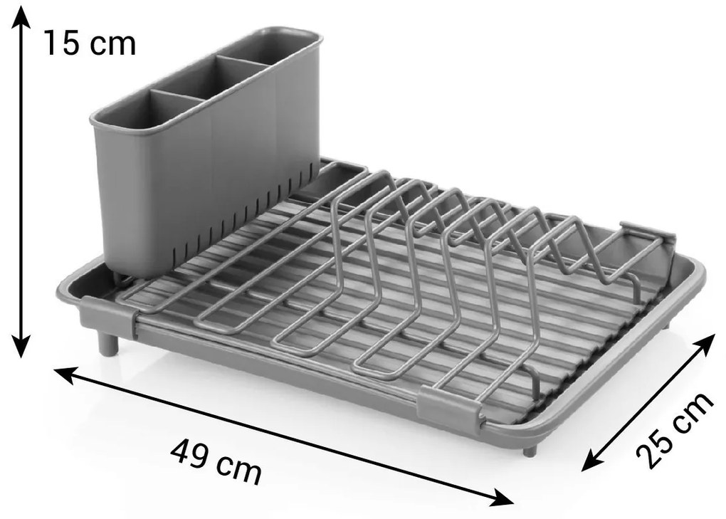 Scurgător de vase Tescoma COMPACT, extensibil