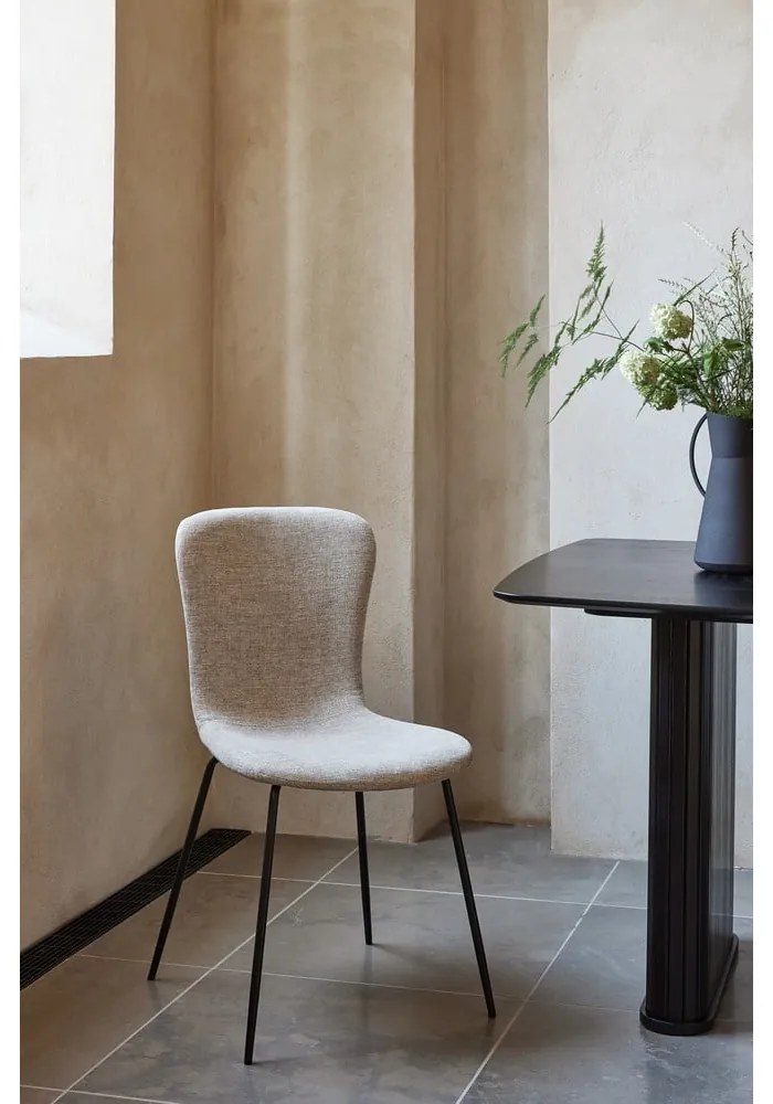 Scaun de dining bej Delta – Unique Furniture