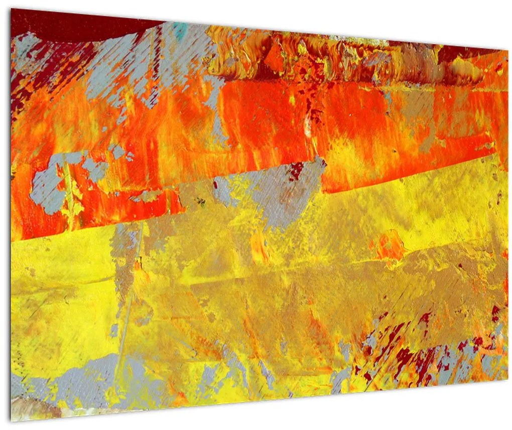 Tablou cu abstracție - pictura (90x60 cm)