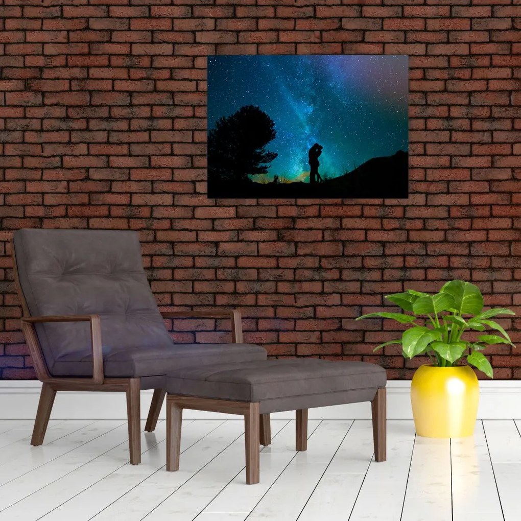 Tablou - Întâlnire sub stele (70x50 cm)
