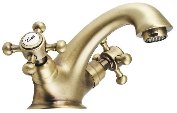 Baterie în culoarea bronzului pentru chiuvetă înaltă Antea – Sapho