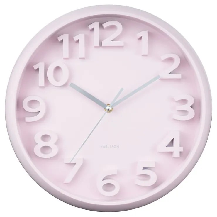 Ceas de perete ø 33,5 cm Elevated Classic Numbers – Karlsson