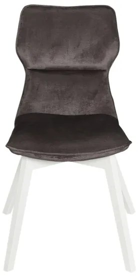 Set Masa Rotunda Cu 6 Scaune Demi New, Alb Si Natur