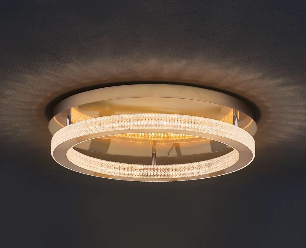 Plafoniera LED dimabila, design modern FIORE, 60cm