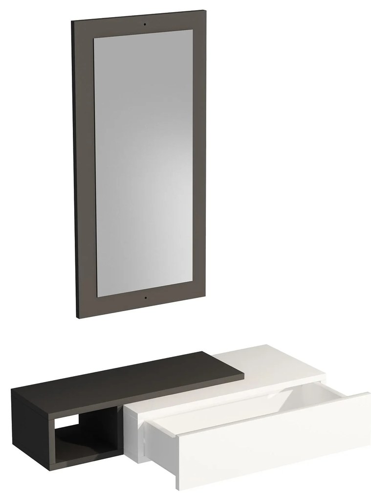 Raft Sepona (antracit + alb) . 1094803