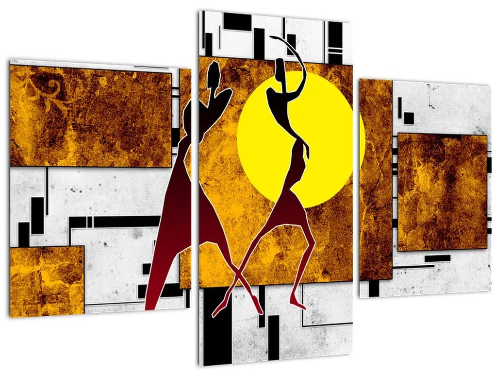 Tablou cu pictură epochală străveche (90x60 cm)