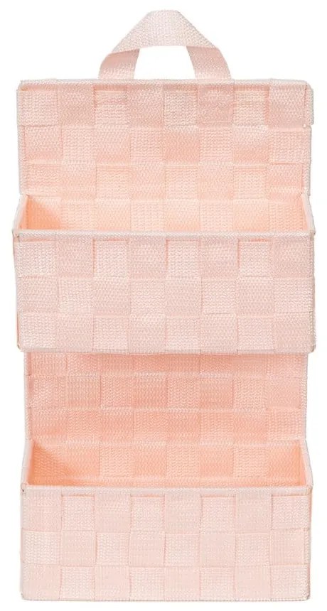 Coş depozitare supraetajat Compactor Bristol, roz deschis