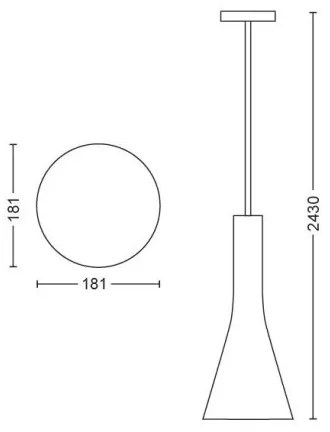Philips Hue LED lustr pe cablu, dimabil, 1xE27/6W/230V, 2200-6500K