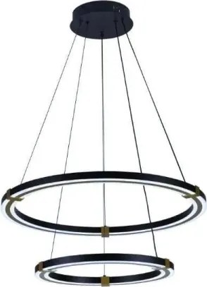 Lustră LED dimabilă pe cablu LED/130W/230V 3000-6500K + telecomandă