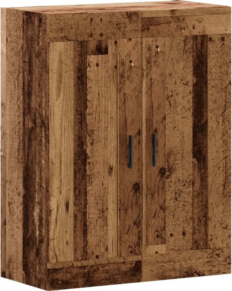 vidaXL Dulap montat pe perete lemn vechi 69,5x34x90 cm lemn prelucrat
