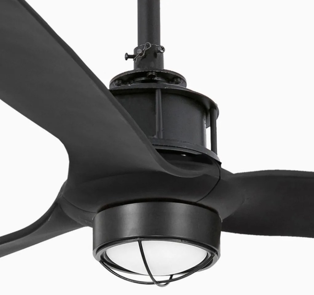Lustra cu Ventilator si telecomanda JUST FAN M LED negru mat