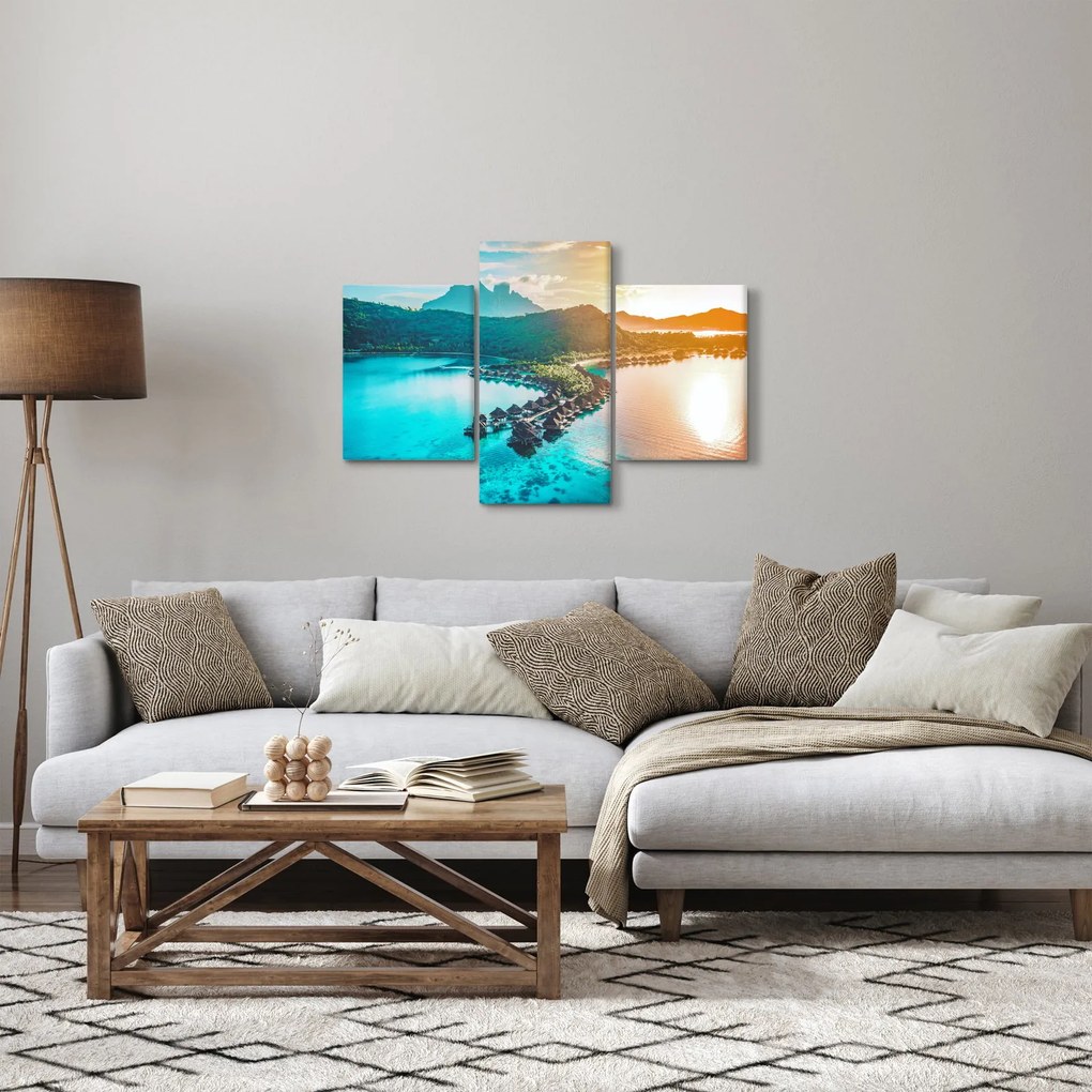 Tablou - Bora Bora (90x60 cm)