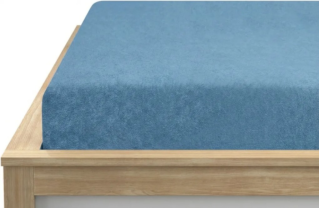 Cearsaf Frote EXCLUSIVE albastru 180 x 200 cm