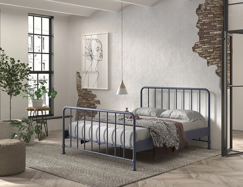 PAT BRONXX 160 X 200 CM ALBASTRU DENIM