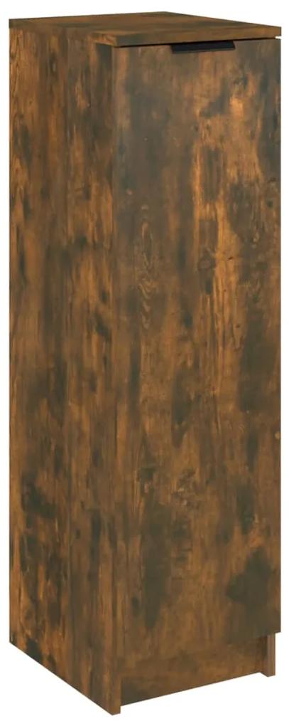 Pantofar, stejar fumuriu, 30x35x100 cm, lemn compozit Stejar afumat, 1