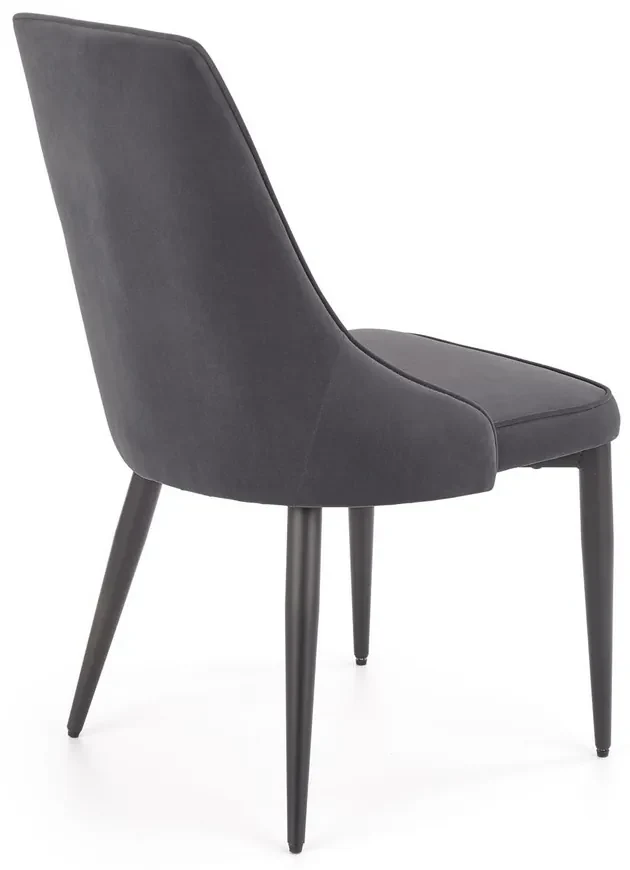 Scaun de bucaterie Marien, gri/negru