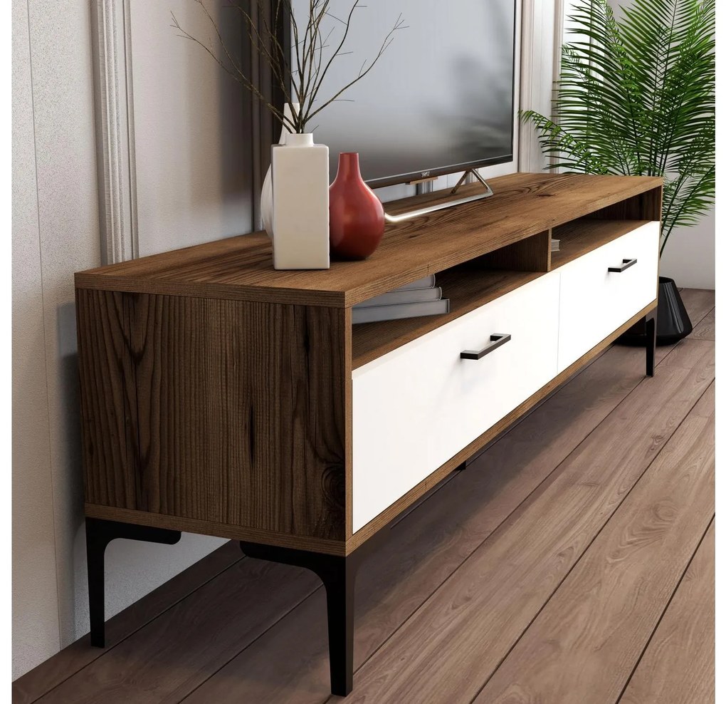 Mobilier living Irma (Alb + Nuc). 1088661