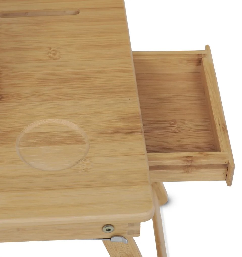 Măsuță auxiliară B069 NAT, bambus