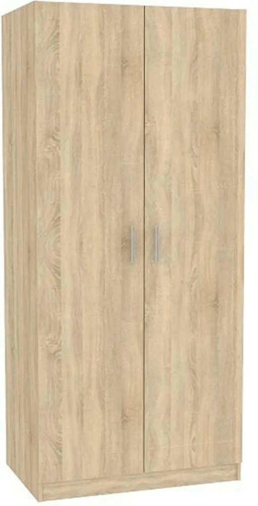 Dulap INVITA, stejar sonoma, PAL melaminat, cu 2 usi, 90x60x200 cm