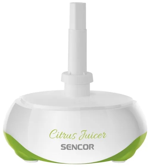 Presă electrică pentru citrice 0,7 l 40W/230V albă/verde Sencor