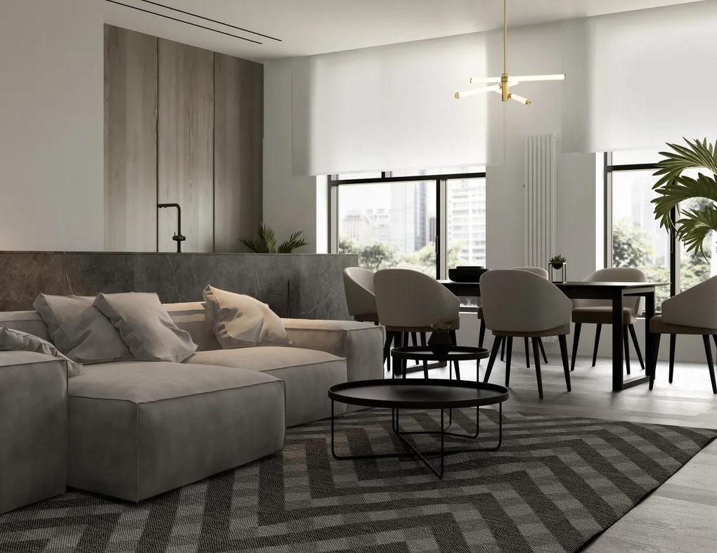 Lustra LED design high-tech minimalist Axis