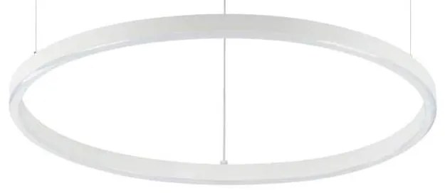 Ideal Lux - Lustră LED suspendată pe cablu ORACLE SLIM LED/29W/230V 4000K Ø 50 cm albă