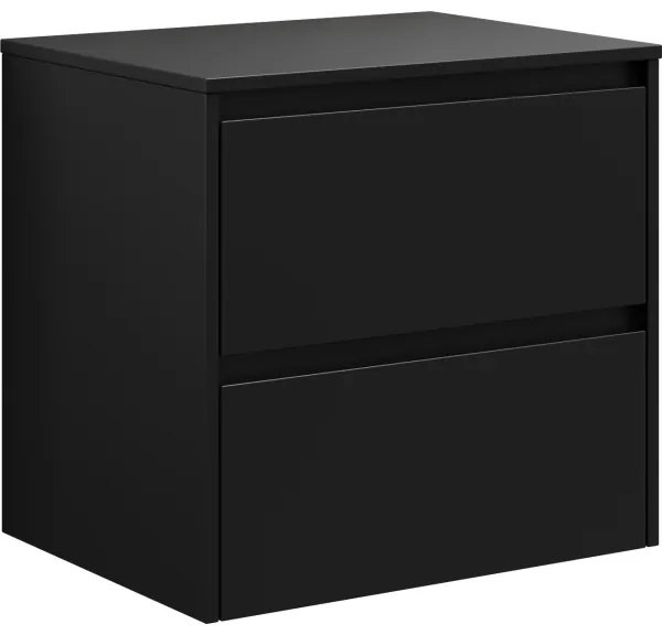 Dulap pentru lavoar TRONDHEIM 60 cm, negru