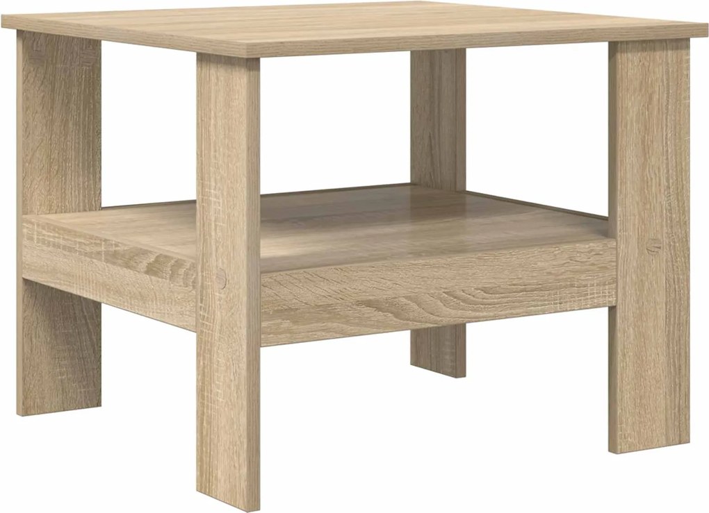 vidaXL Masă de cafea Stejar Sonoma 57 x 55 x 45 cm Lemn compozit