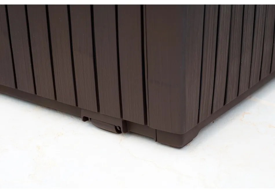 Cutie de depozitare Keter Garden Springwood maro,305 l