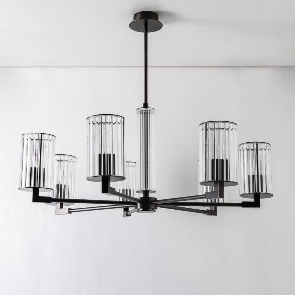 Candelabru design modern ARIA titan periat