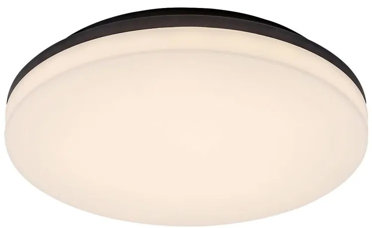 Plafoniera LED pentru iluminat exterior design modern IP54 Pernik negru 28cm
