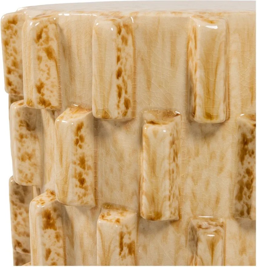 Măsuță auxiliară rotundă din ceramică ø 35 cm Axu – WOOOD