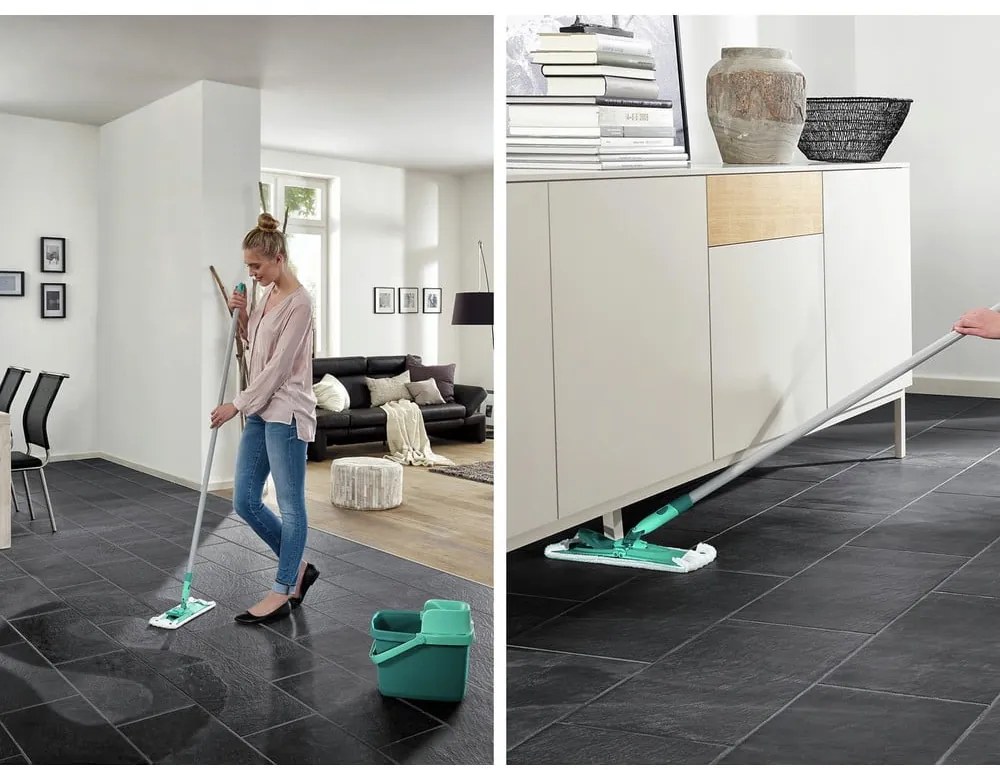 Mop cu găleată și husă mop de rezervă Combi M - LEIFHEIT