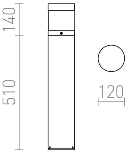 Lampă LED de exterior ABAX LED/15W/230V IP54 antracit RED-Design Rendl-R12626