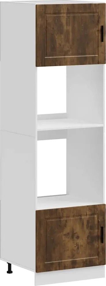 vidaXL Dulapuri pentru cuptor 2 buc Porto stejar sonoma lemn prelucrat