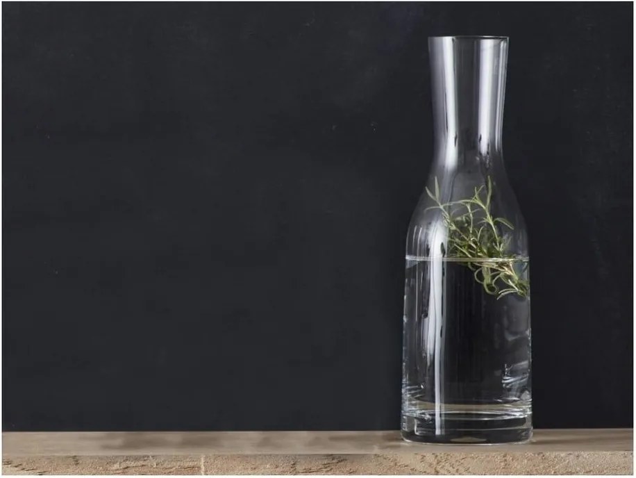 Carafă de apă din sticlă cristalină Bitz Fluidum, 1,2 l