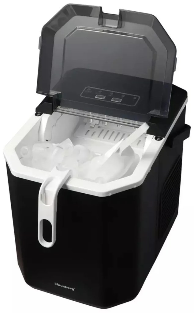 Aparat pentru gheata cu panou LED, 1,2 L Klausberg KB7883, negru