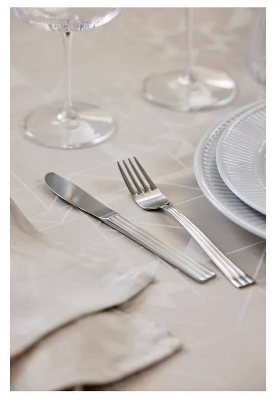 Tacâmuri argintii din oțel inoxidabil 16 buc. Thebe – Gense