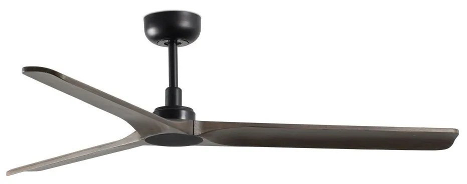 Ventilator de tavan cu telecomanda HEYWOOD M negru/stejar inchis
