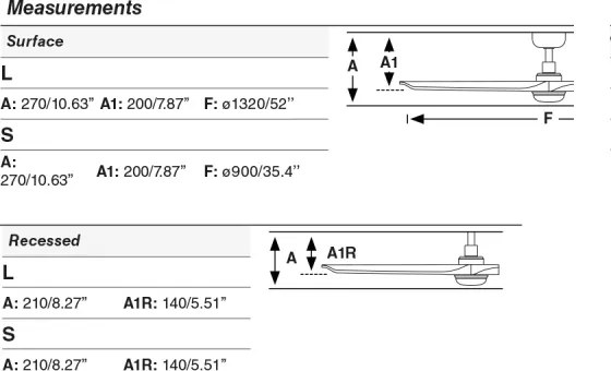 FARO 33809WT1S-LED HEYWOOD L – ventilator cu lumină LED dimabilă, 10W/230V, CCT, Ø132 cm, finisaj lemn/negru, WT+DO