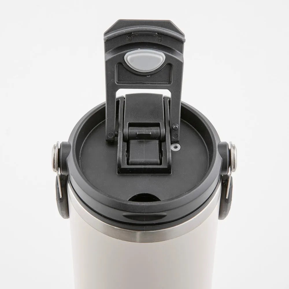 Sticlă neagră de călătorie din oțel inoxidabil 1 l Eco – Ladelle