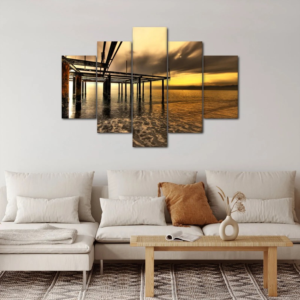 Tablou - Arhitectura la mal (150x105 cm)