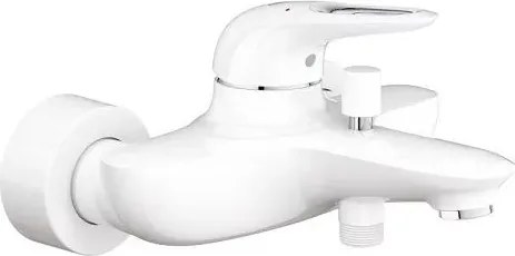 Baterie cada - dus Grohe Eurostyle New alba maner loop