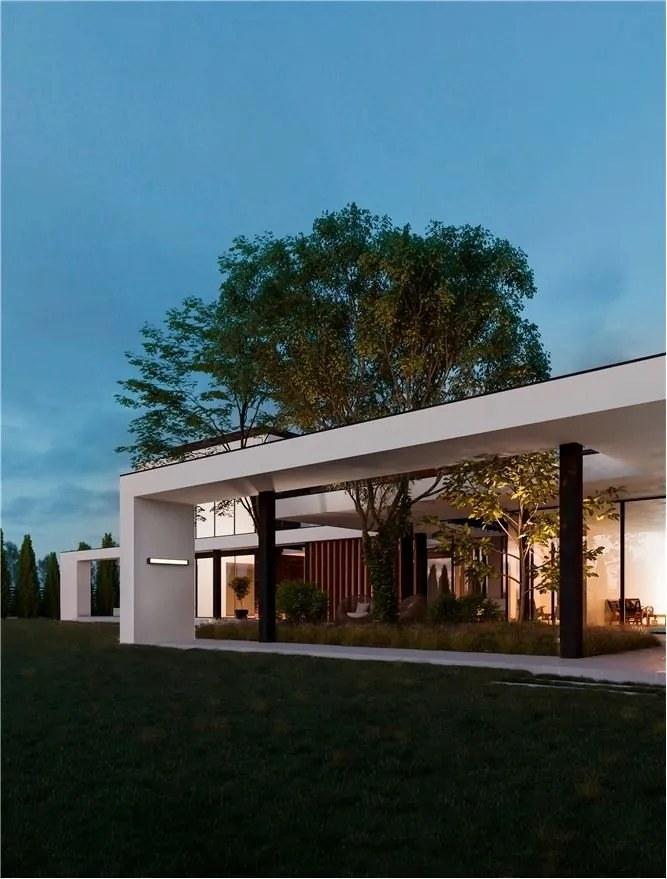 Aplica LED iluminat exterior IP65 NOVA L-50cm