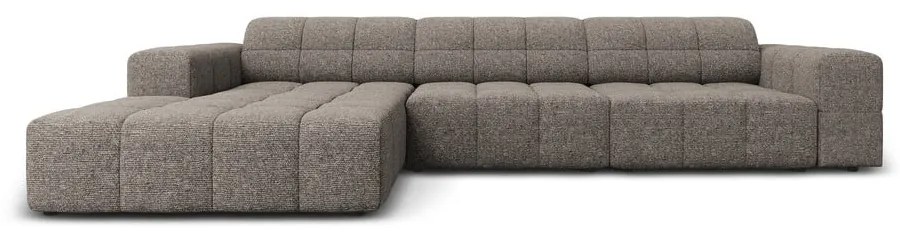 Colțar gri închis (cu colț pe partea stângă ) Chicago – Cosmopolitan Design