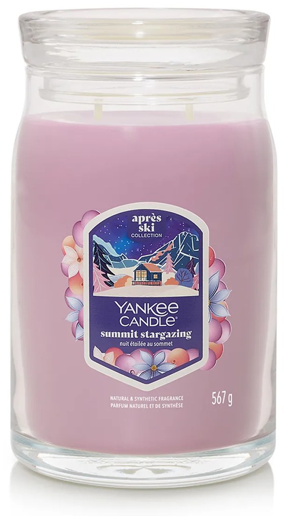 Yankee Candle Lumânare parfumată mare Signature Summit Stargazing, 567 g, L